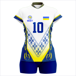 Жіноча волейбольна ігрова форма 1039