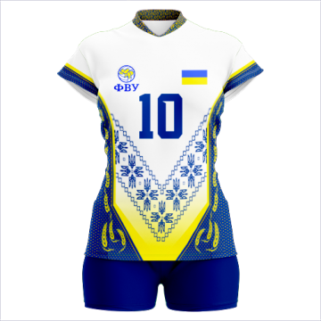 Жіноча волейбольна ігрова форма 1039