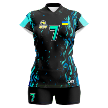 Жіноча волейбольна ігрова форма 112916