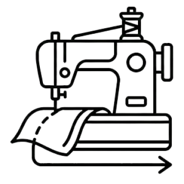 Власне швейне виробництво Ми не посередники. Повний цикл пошиття та контроль якості на кожному етапі гарантує виконання замовлень точно в строк.