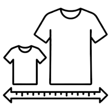 Розміри без обмежень Виготовляємо будь-які розміри: від дитячих (зріст 110 см) до нестандартних дорослих (5XL+).